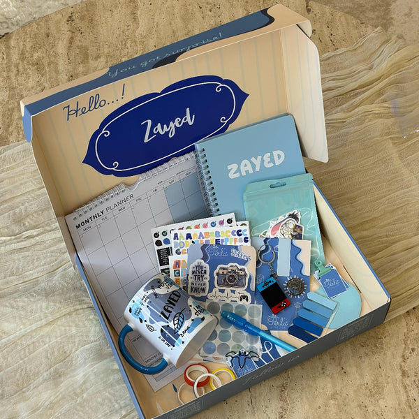Personalized Focus  Box – For Planning Lovers &  Stationery Fans