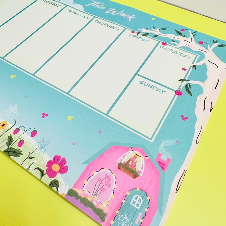 Wonderful Nature Weekly Planner Notepad