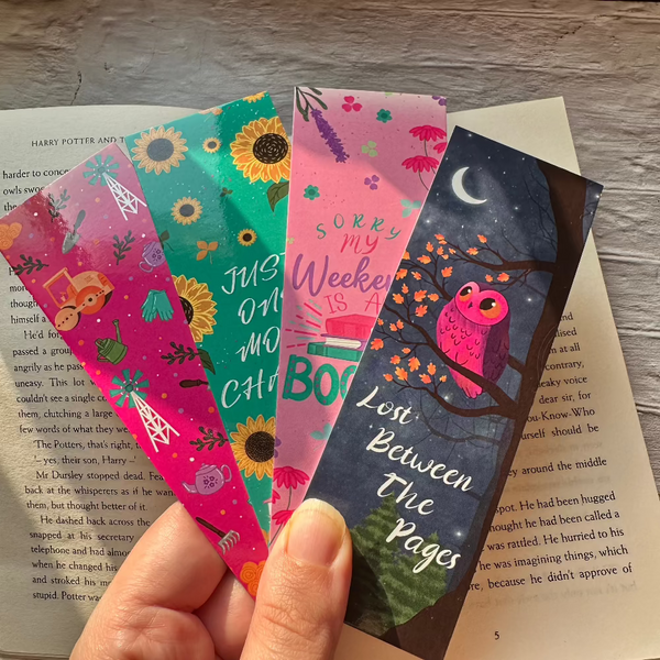 Reader's Journey Bookmark set of 4