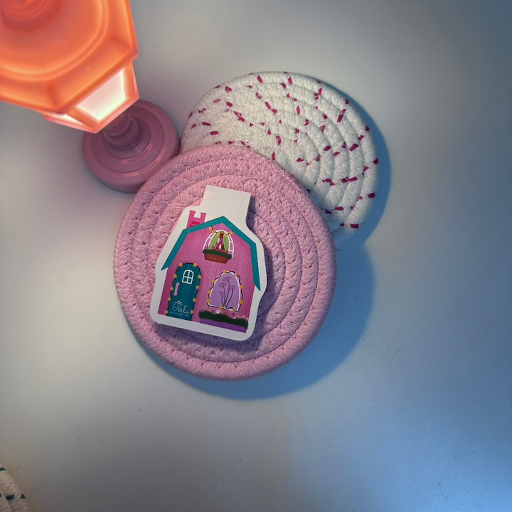The Pink House Magnetic Bookmark