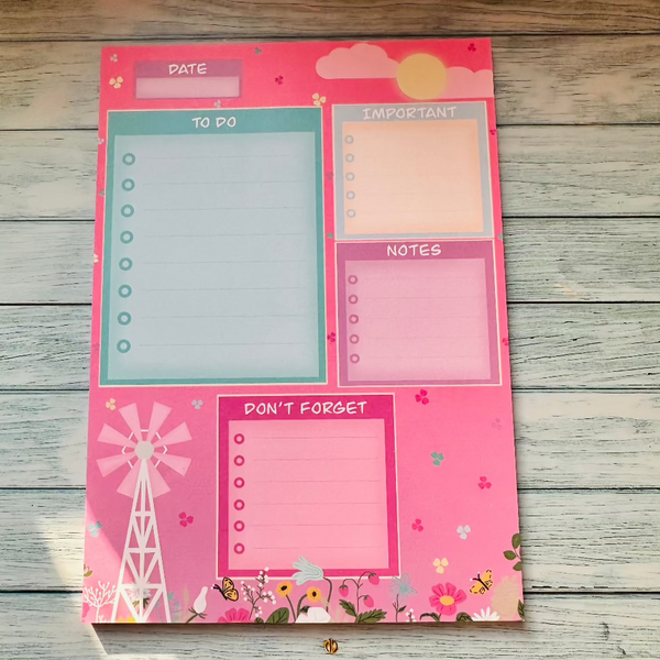 Wonderful Nature Daily Planner Notepad