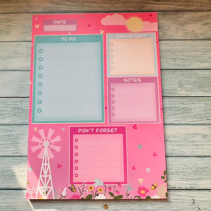 Wonderful Nature Daily Planner Notepad