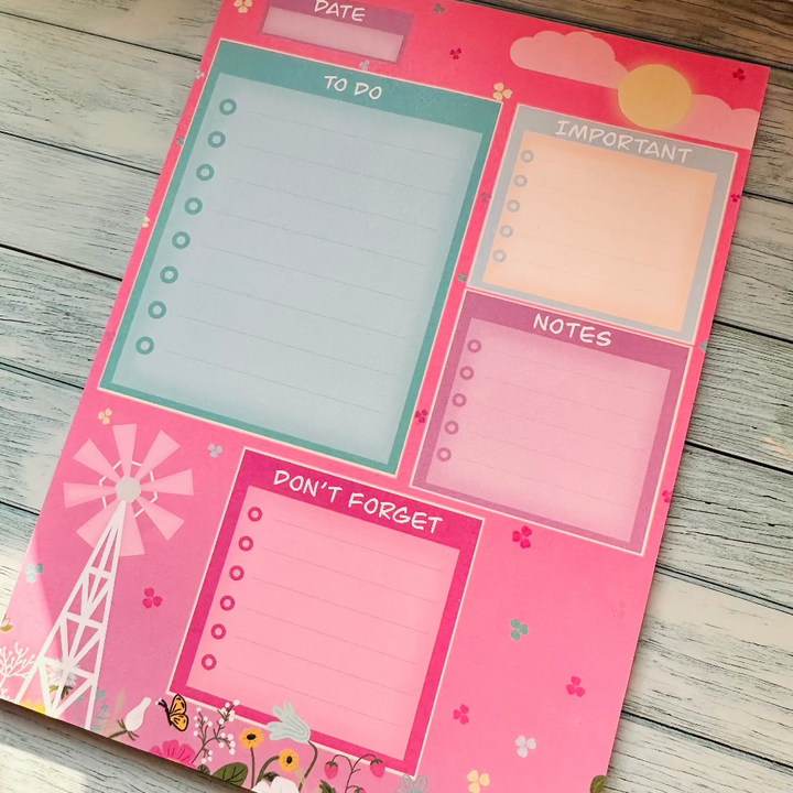 Wonderful Nature Daily Planner Notepad