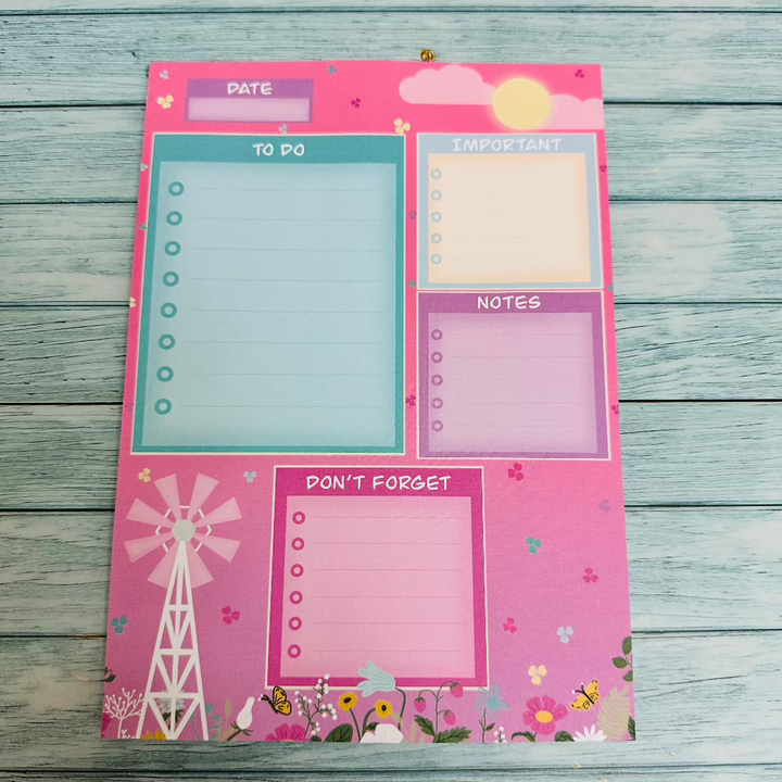 Wonderful Nature Daily Planner Notepad